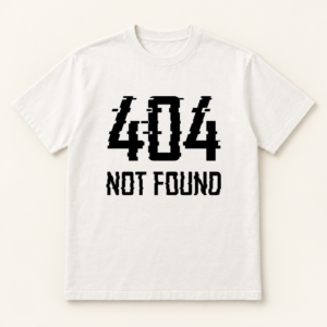 404 Not Found Classic Crew mockup