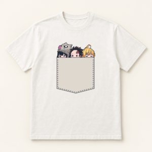 Anime Pocket Duo Classic Crew mockup