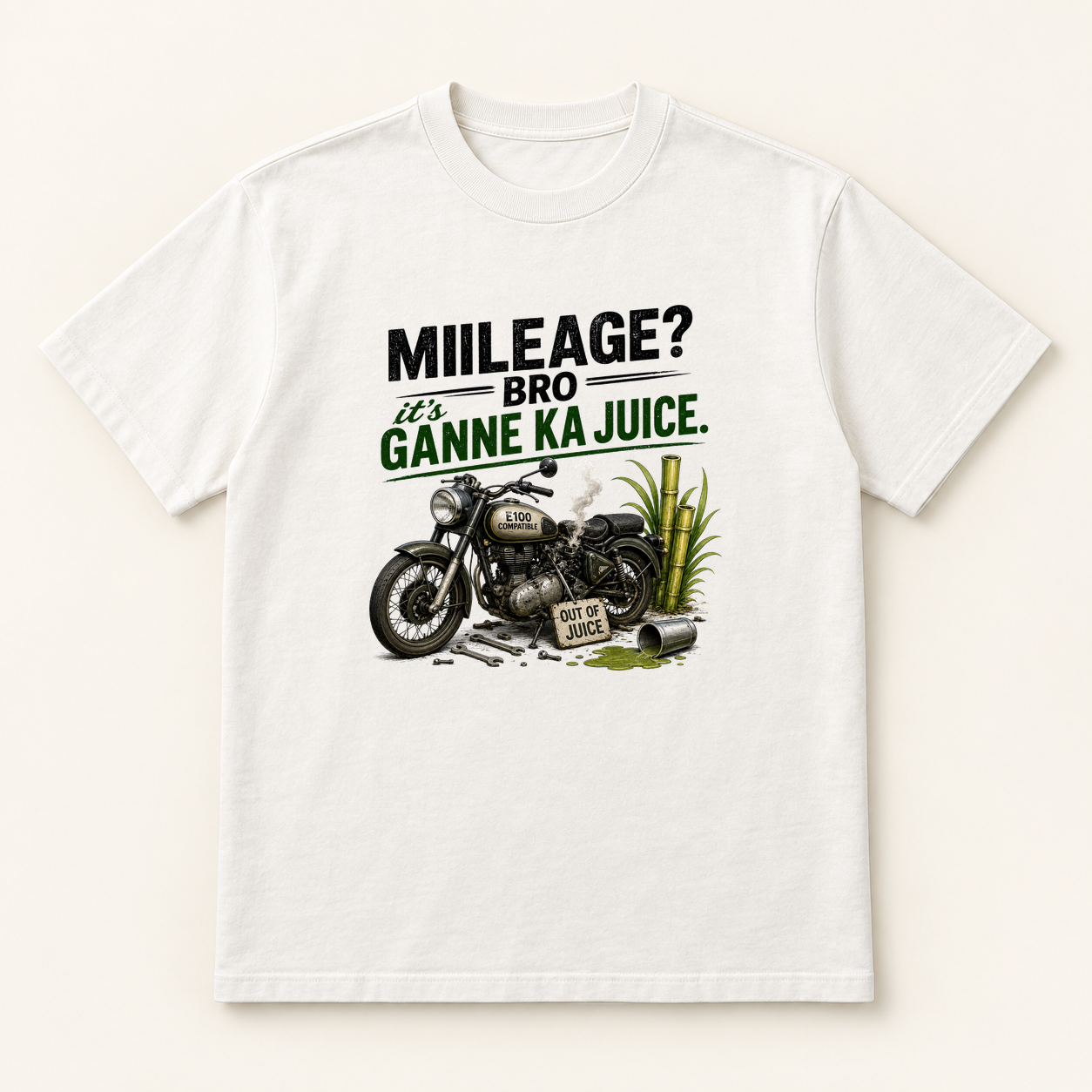 Mileage Bro Classic Crew mockup