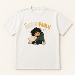 Neend Paglu Classic Crew mockup