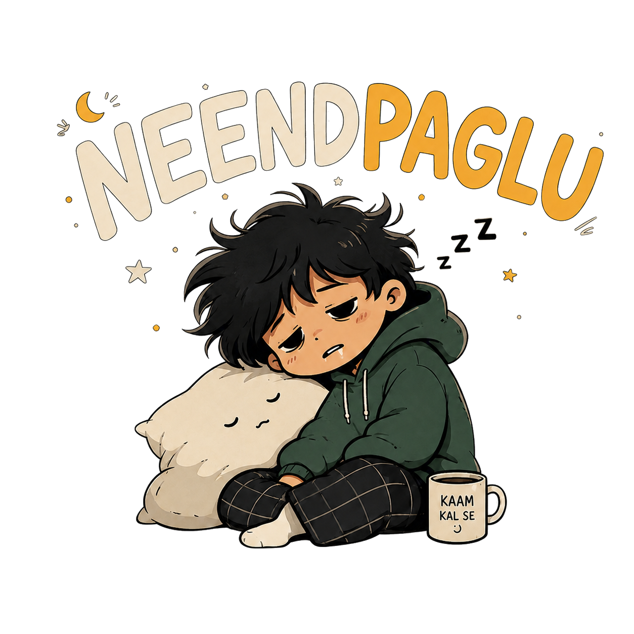 Neend Paglu artwork