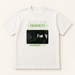 Sleep Is My Favourite Background Process Classic Crew mockup