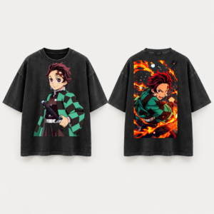 Tanjiro Rain Oversized mockup